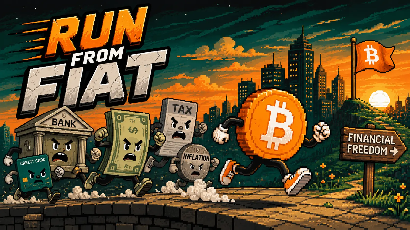 Portada oficial de Run From Fiat